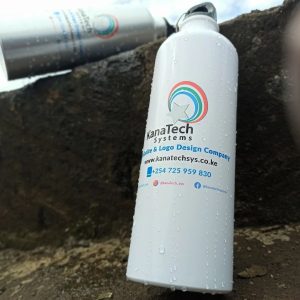 Metallic Water Bottle Branding in Nairobi