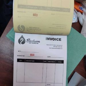 A5 Invoice Books Nairobi