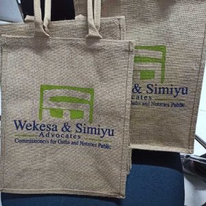 Screen Printed Jute Bag A3 Size Nairobi