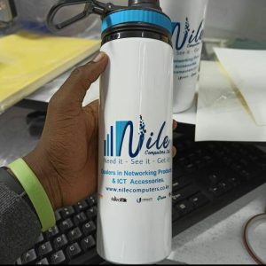 Branded metallic water bottle (750ml) nairobi