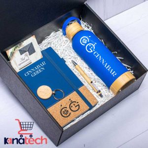 Classic eco-friendly gift set branding