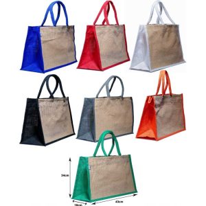 Branded Jute bag A3 Colored Nairobi