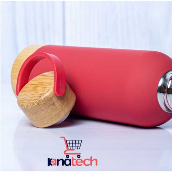 Branded wood lid thermal flask in nairobi