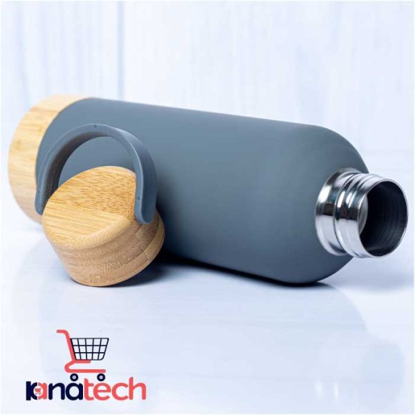 Branded wood lid thermal flask in nairobi