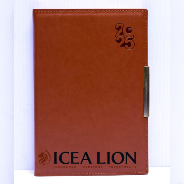 Engraved leather a4 diaries 2025 in nairobi