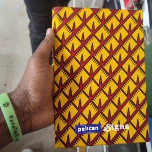 Branded kitenge cover notebook in nairobi