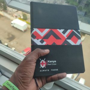 Branded center kitenge notebook in nairobi