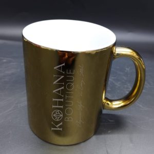 Engraved Chrome Gold Mugs in Nairobi