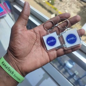 Branded Plastic Key Chains