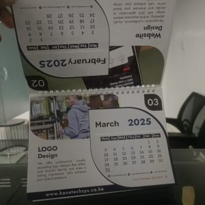 Customized Desk Calendar Kenya