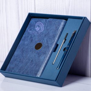 Engraved notebook pen gift set