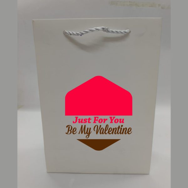 Branded valentine gift bags