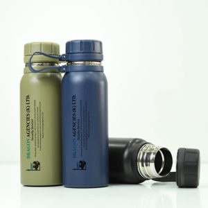 Branded travel vacuum bottle