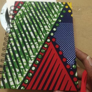 Kitenge spiral notebook kenya